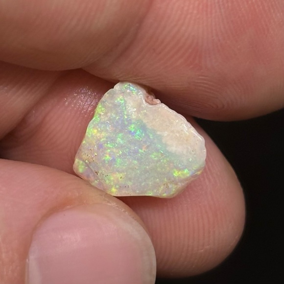 Color Cap Australian Coober Pedy Single Loose Uncut Opal Pick Of Choice - Picture 5 of 8